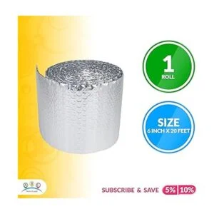 ABC Aislamiento de tubo de 6 pulgadas x 20 pies. Rollo de_3