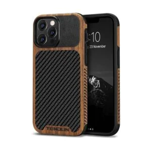 TENDLIN Funda compatible con iPhone 13 Pro Max de grano de_1