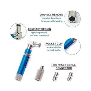 GROWORD Probador de continuidad de bolsillo coaxial_3