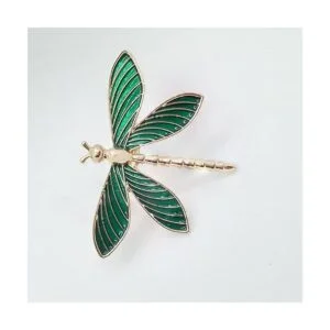 CPELLESSE Paquete de 6 servilleteros dorados con diseño de_7