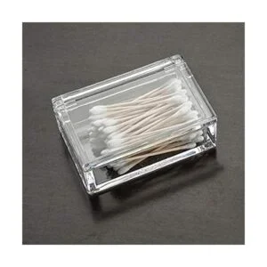 Sizikato Juego de 2 dispensadores de hisopo de algodón_4