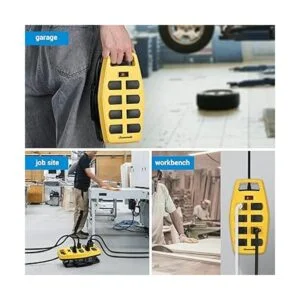 DEWENWILS Tira de alimentación resistente de 8 salidas con_6