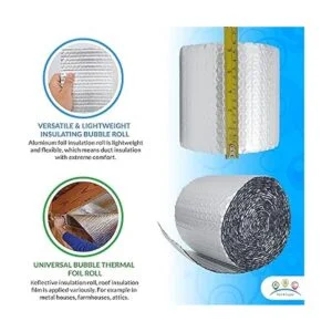 ABC Aislamiento de tubo de 6 pulgadas x 20 pies. Rollo de_4