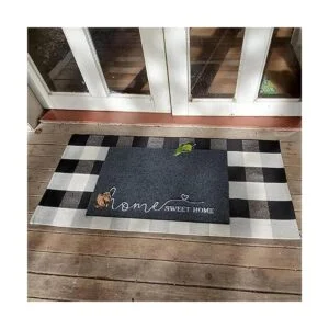 AAZZKANG Tapete de puerta para exteriores con respaldo de_7