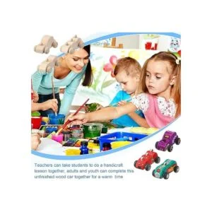 12 piezas de juguetes de madera para coche coches de_6