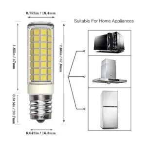 LUHMQ Bombillas LED E17 paquete de 3 bombillas para_3