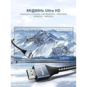 Dockteck Cable HDMI 8K de 10 pies Cables HDMI a HDMI de_2