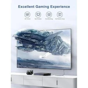 Dockteck Cable HDMI 8K de 10 pies Cables HDMI a HDMI de_4