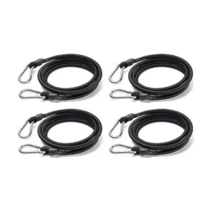 KING PIECES Cuerdas elásticas de 60 pulgadas con ganchos_4