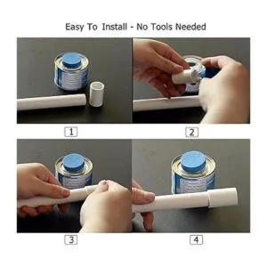 Paquete de 20 accesorios de tubería de PVC de 34_5