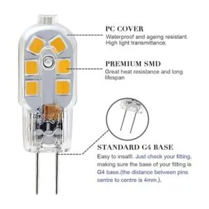 SumVibe Bombilla LED G4 20 W repuesto de bombilla_3