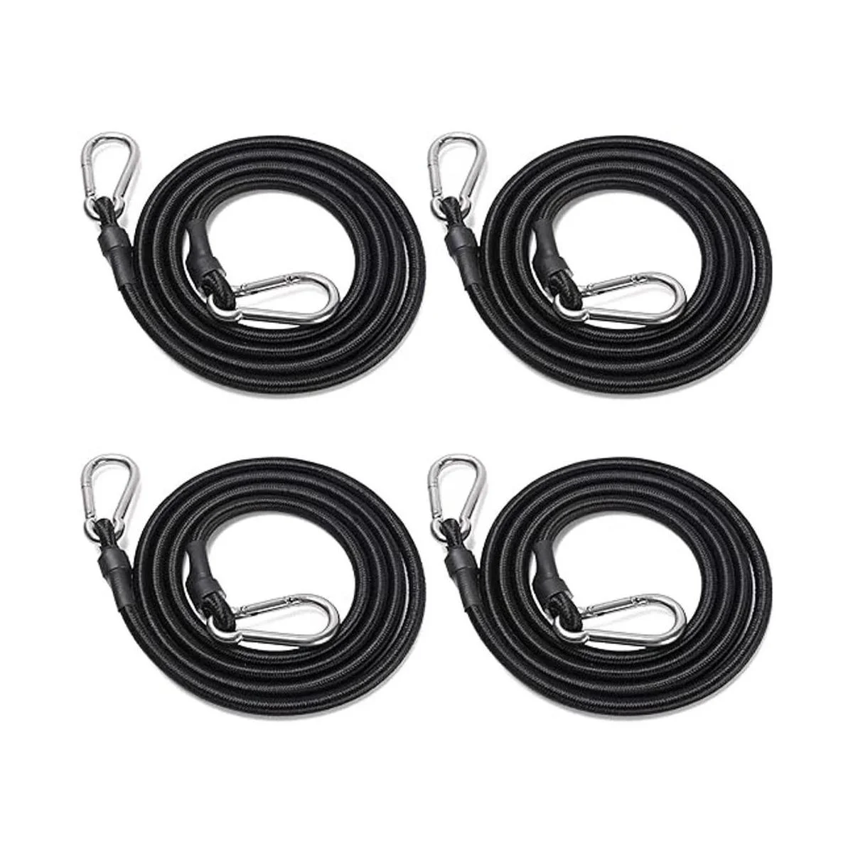 KING PIECES Cuerdas elásticas de 60 pulgadas con ganchos_6