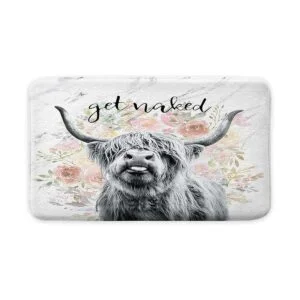 JAWO Get Naked Alfombra de baño antideslizante para baño_1