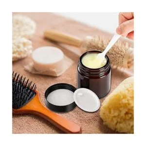 Paquete de 15 tarros de cristal ámbar con tapas_3