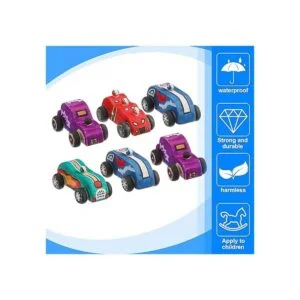 12 piezas de juguetes de madera para coche coches de_3