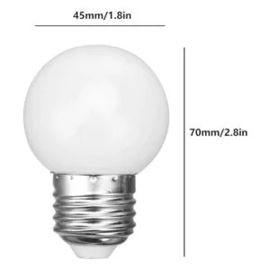 YDJoo Bombilla LED G45 3 W 30 W bombilla de repuesto_2