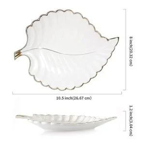 Bandejas de cerámica para joyería plato de baratija_5
