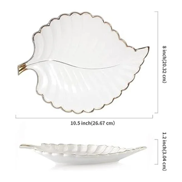 Bandejas de cerámica para joyería plato de baratija_5