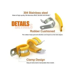 ISPINNER Juego de 52 abrazaderas de cable 304 abrazaderas_3