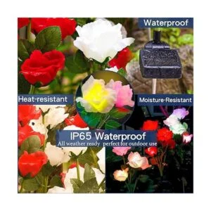 TONULAX Luces solares de jardín La última versión de_4