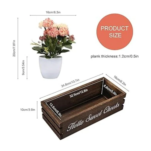 VOOWO Divertida caja de decoración de baño decoración de_5