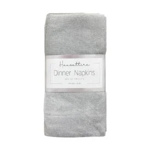 Hausattire Juego de 12 servilletas de tela 18 x 18_5