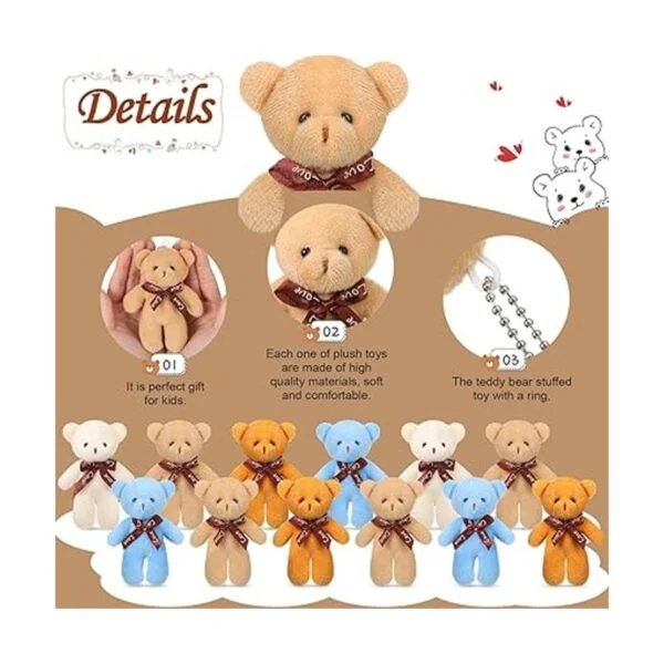 24 piezas de mini oso de peluche de 4.7 pulgadas oso_3