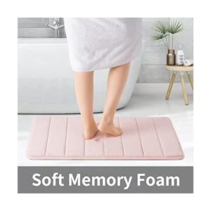 ROSMARUS Tapete de baño de espuma viscoelástica de 17 x 24_2