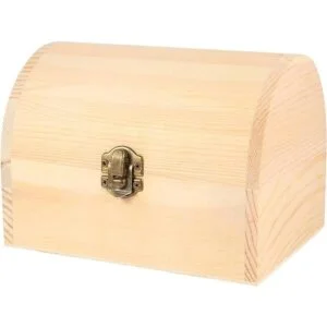 Hemoton Caja de madera para manualidades de madera sin_4
