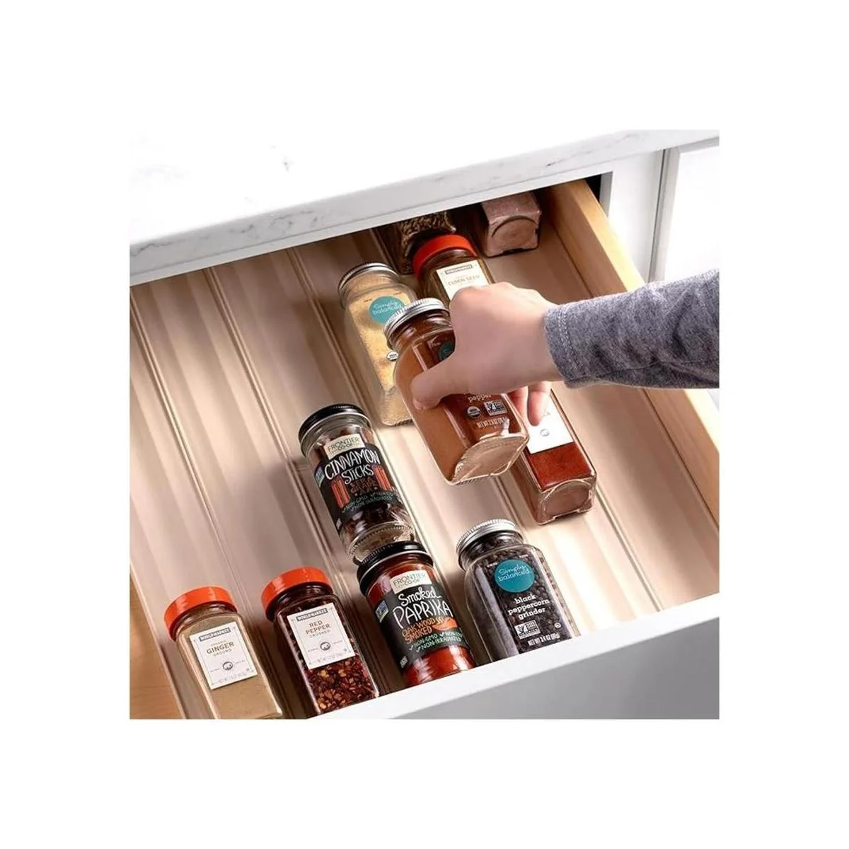 YouCopia SpiceLiner Forro para cajones de especias rollo_3