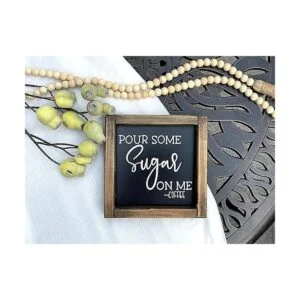 SIMPLY ANI Pour Some Sugar on MeCoffee Letreros para_3