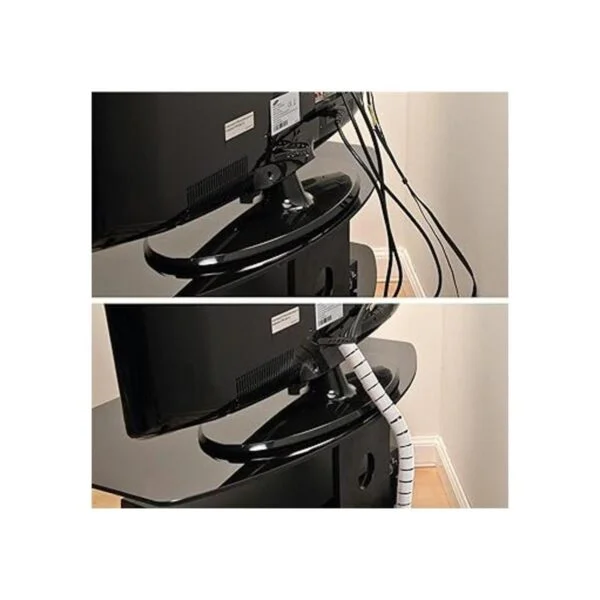 DLine Organizador de tubos con cremallera para cable con_3