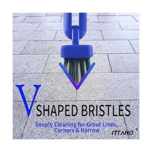 ITTAHO Paquete de 2 cepillos de lechada con mango largo_3