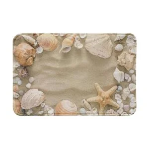 Alfombra de baño de terciopelo absorbente antideslizante_1