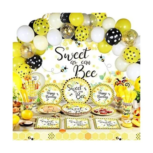 Juego de 190 piezas de suministros para fiesta de abejas_1