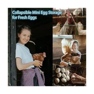 Auhafaly Canasta de huevos mini almacenamiento plegable_6