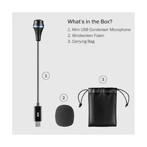 Mini micrófono USB para laptop y computadora de_7