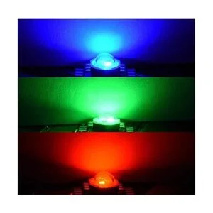 Paquete de 20 cuentas LED RGB 3 en 1 de 9 W chip LED_3