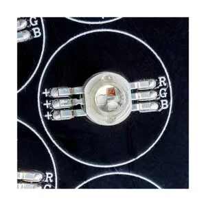 Paquete de 20 cuentas LED RGB 3 en 1 de 9 W chip LED_4