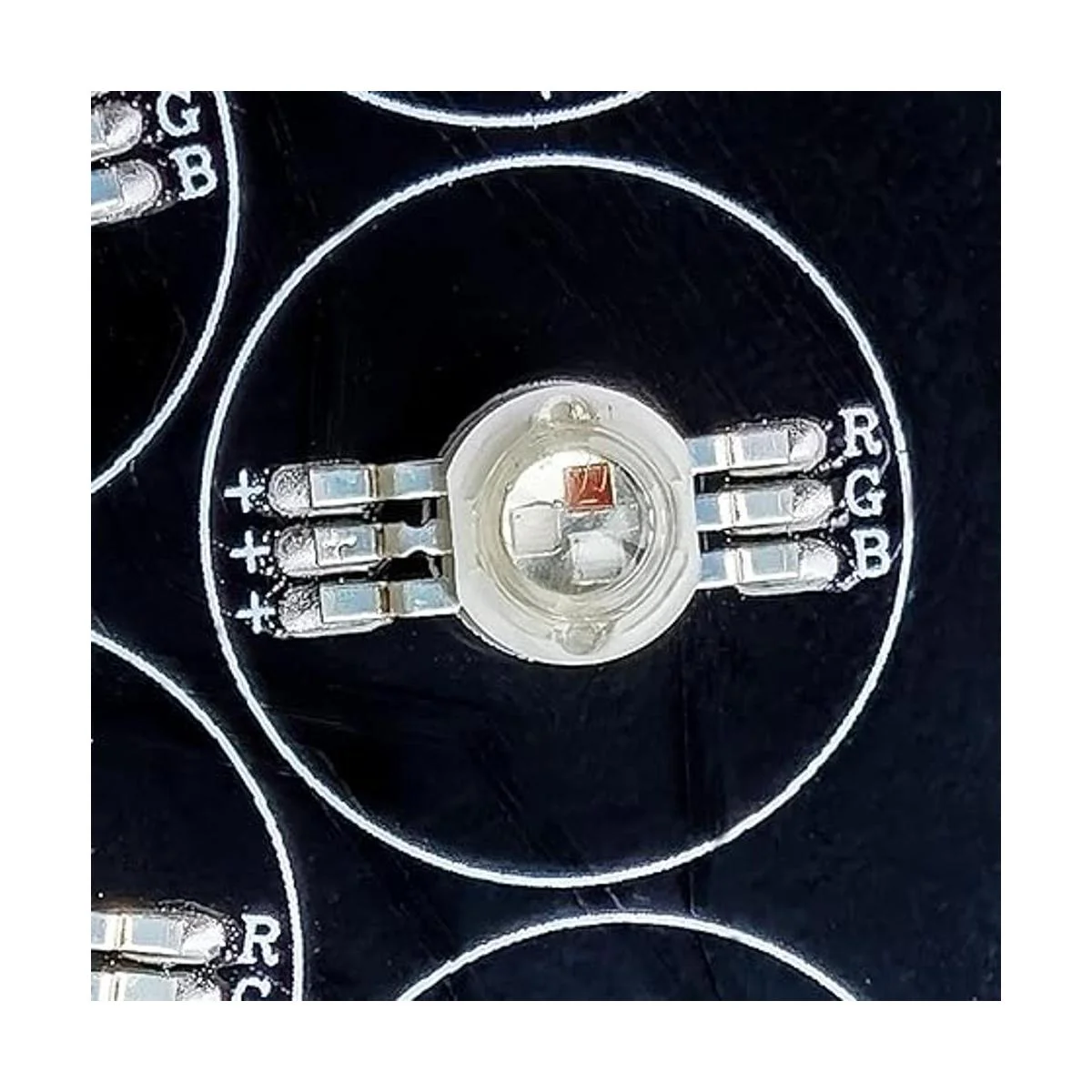 Paquete de 20 cuentas LED RGB 3 en 1 de 9 W chip LED_4