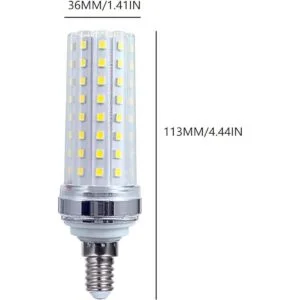 YDJoo Bombillas LED E12 de 20 W LED de maíz bombilla_2