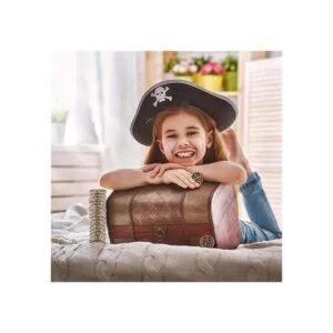 Monedas piratas de metal Juego de monedas de tesoro de_6