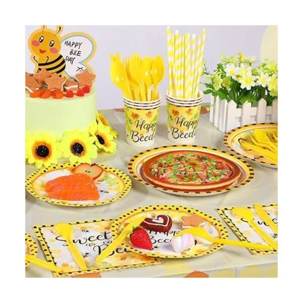 Juego de 190 piezas de suministros para fiesta de abejas_3