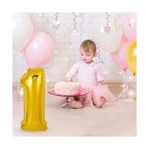 DECORLIFE Suministros para fiesta de primer cumpleaños que_3