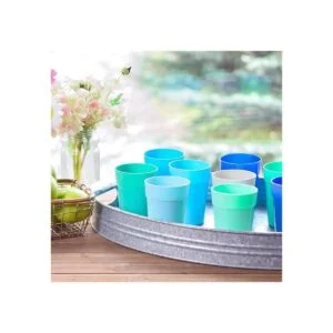 Youngever 18 vasos de plástico para niños de 12 onzas_3