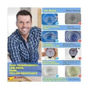 Resina epoxi 16 onzas. Resina artística kit de resina_2