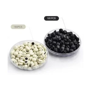 ColorGo Juego de mesa de 19 x 19 Go con tabla de viaje_4