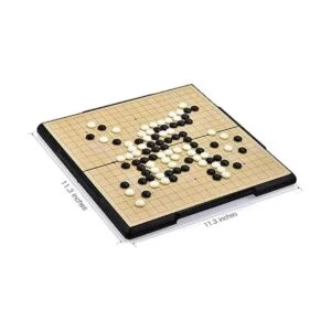ColorGo Juego de mesa de 19 x 19 Go con tabla de viaje_2