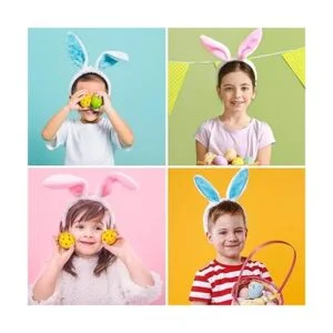Diadema de orejas de conejo 12 diademas de orejas de_2