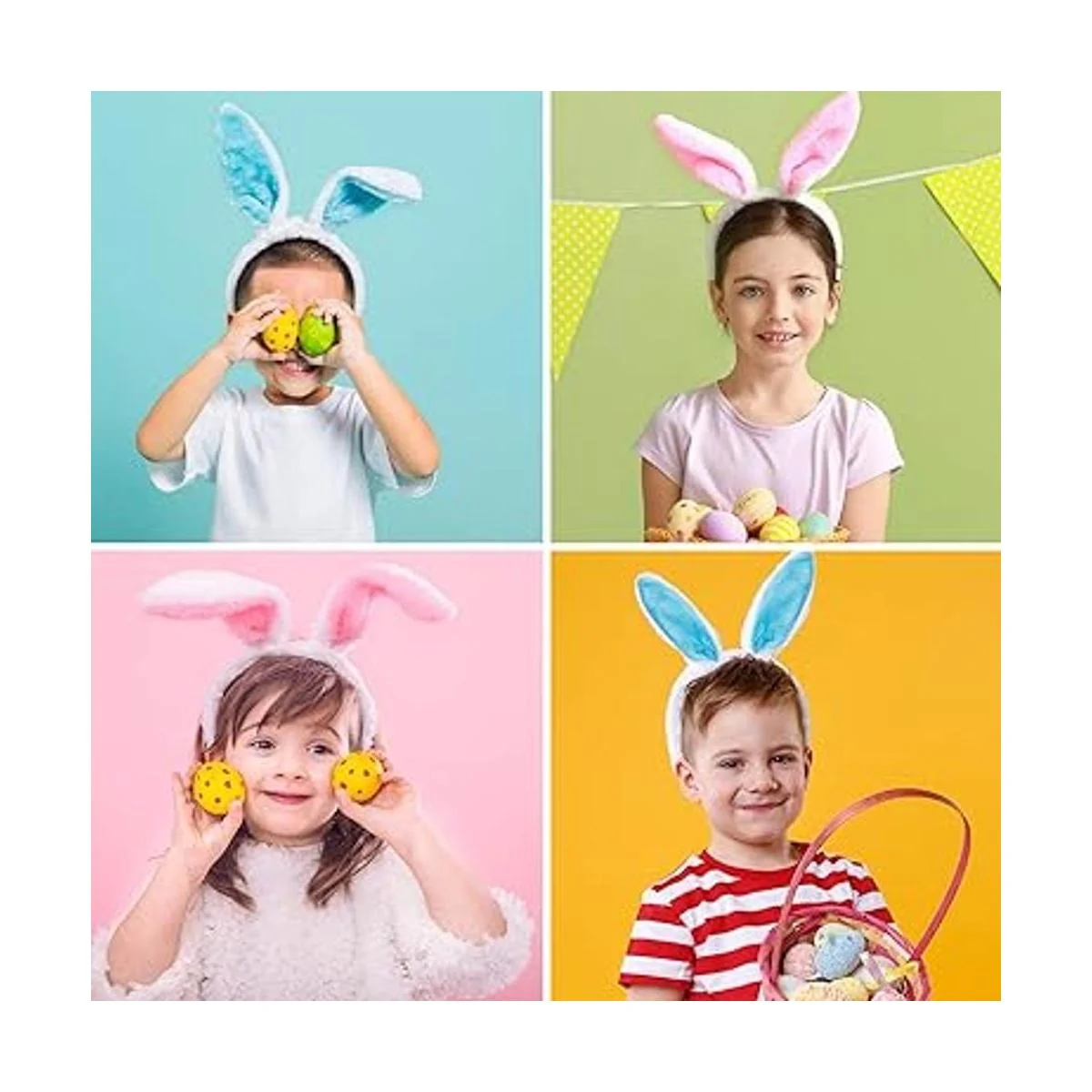 Diadema de orejas de conejo 12 diademas de orejas de_2